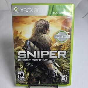 Sniper: Ghost Warrior (Microsoft Xbox 360, 2010) CIB Complete With Manual